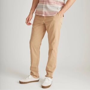 Marine Layer Men’s Saturday Slim Straight Twill Pant